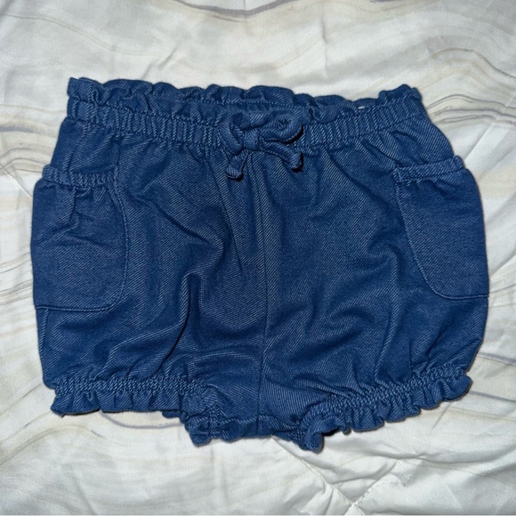 The Children's Place White‎ Top and Navy Shorts Set - Picture 2 of 7